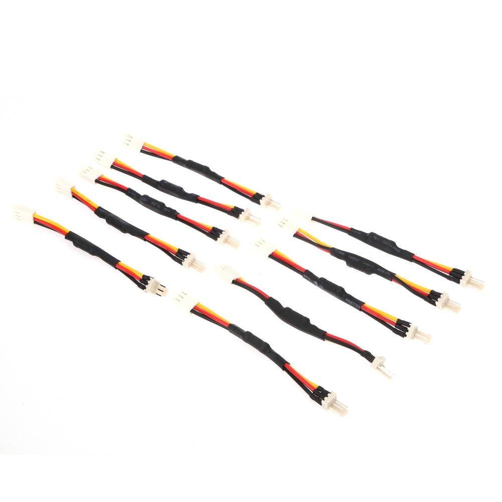 [Rifrish.ph] 10pcs 3PIN Extension Resistor Wire Reduce PC Fan Speed ...