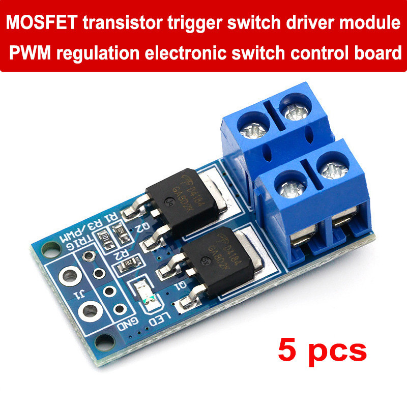 5pcs High power MOSFET field-effect transistor trigger switch driver ...