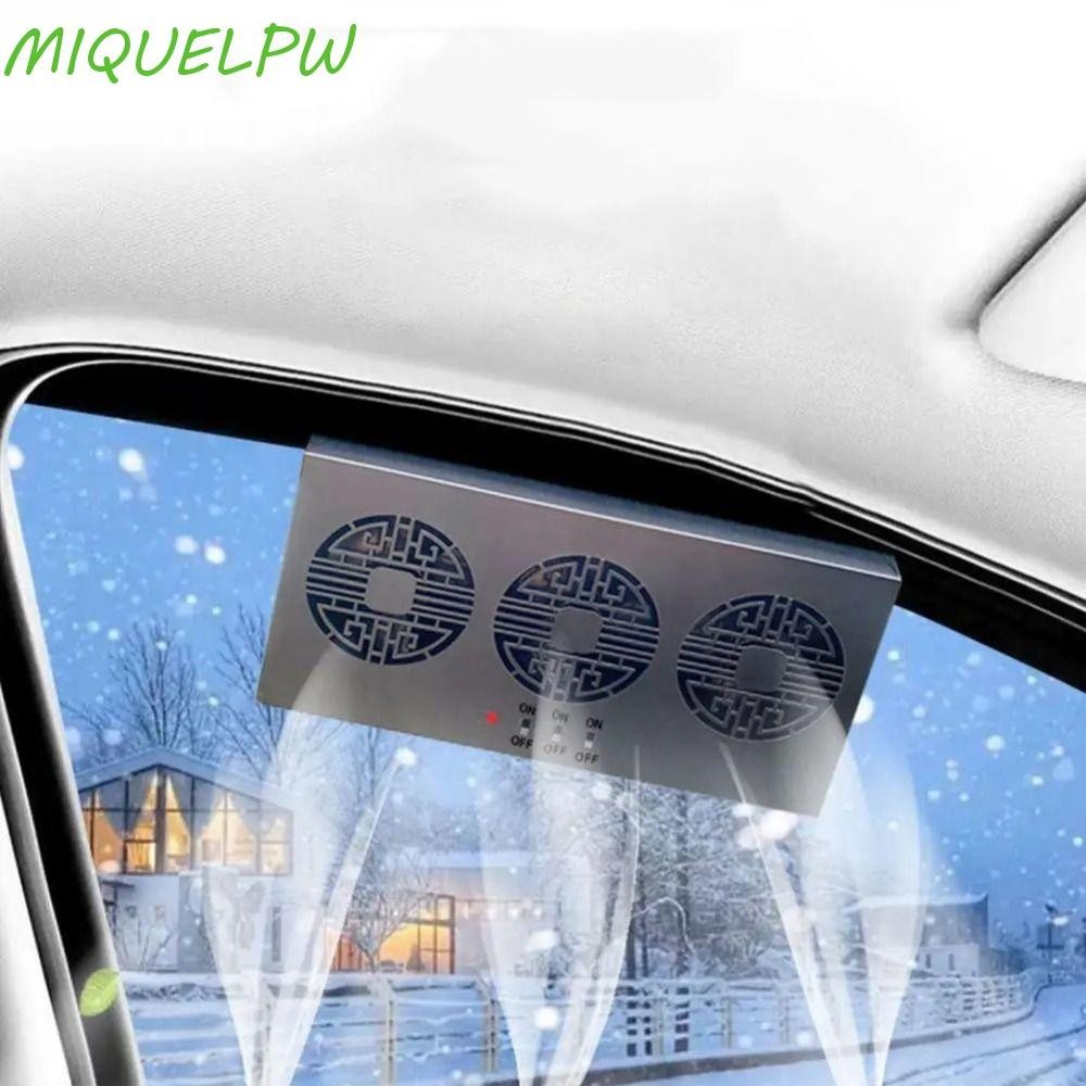 MIQUELPW Car Exhaust Fan, Strong Wind Mounted Car Air Cooler, Practical ...