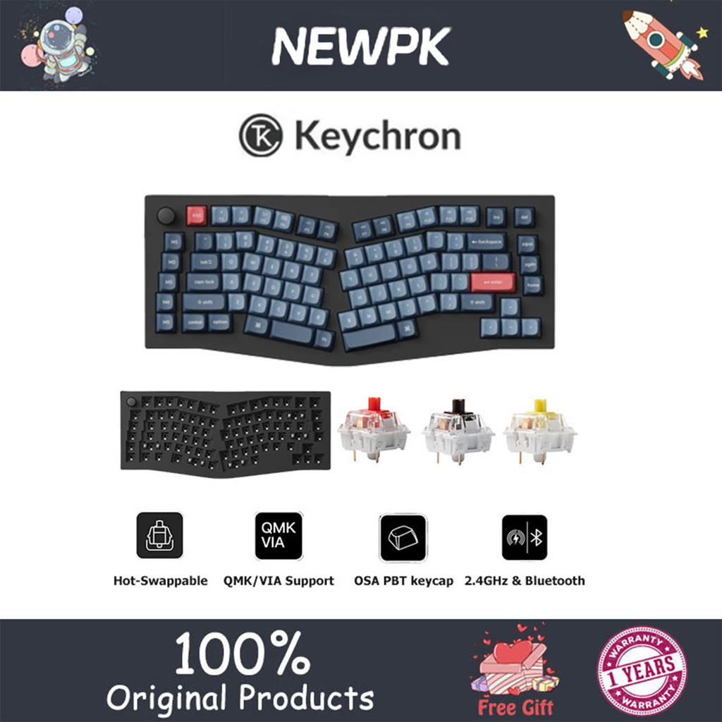 Keychron V10 Max QMK/VIA Wireless Custom Mechanical Keyboard | Shopee ...