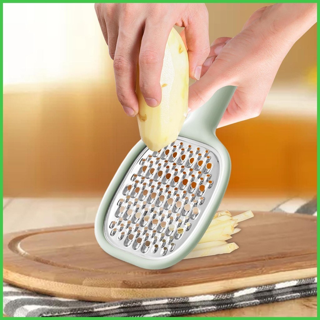 Stainless Steel Vegetable Slicer Safe Cheese & Carrot Grater Efficient ...