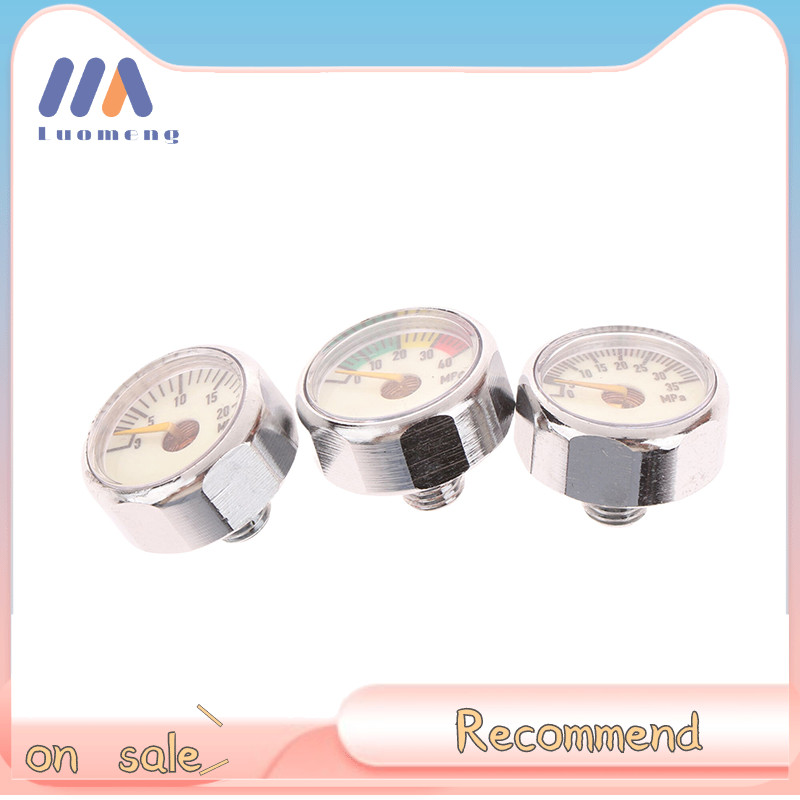 LuoMeng Air Mini Micro Pressure Gauge Manometer | Thread M10 M8 | 5MPA ...