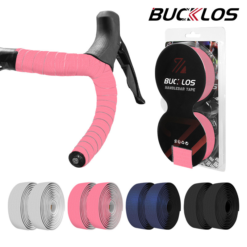 BUCKLOS Bike Bar Tape Road Bike Handlebar Tape for Fixie Silicone+EVA ...