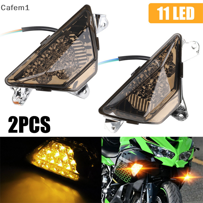 Cfph Front Turn Signal Indicator For KAWASAKI NINJA 250 300 400 650 ...