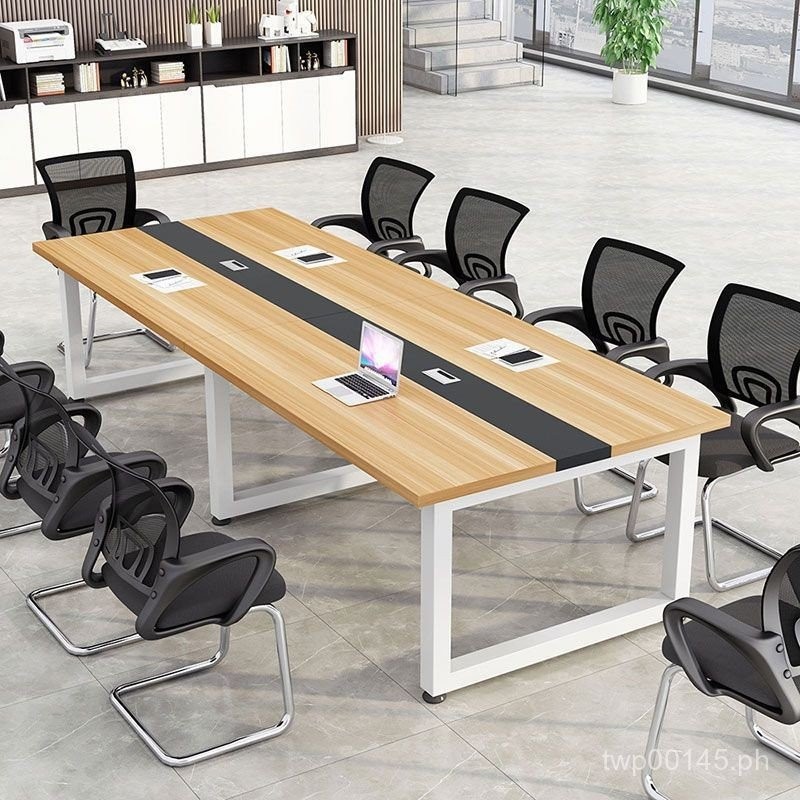 Conference Table Long Table Simple Modern Office Table and Chair ...