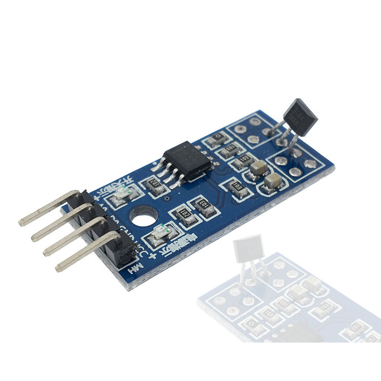 Linear Magnetic Hall Switches Speed Counting Sensor Module for Arduino ...