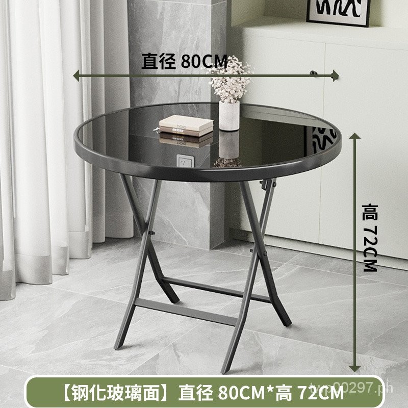 llFolding Square Table Small Dining Table for Rental Room Simple Modern ...