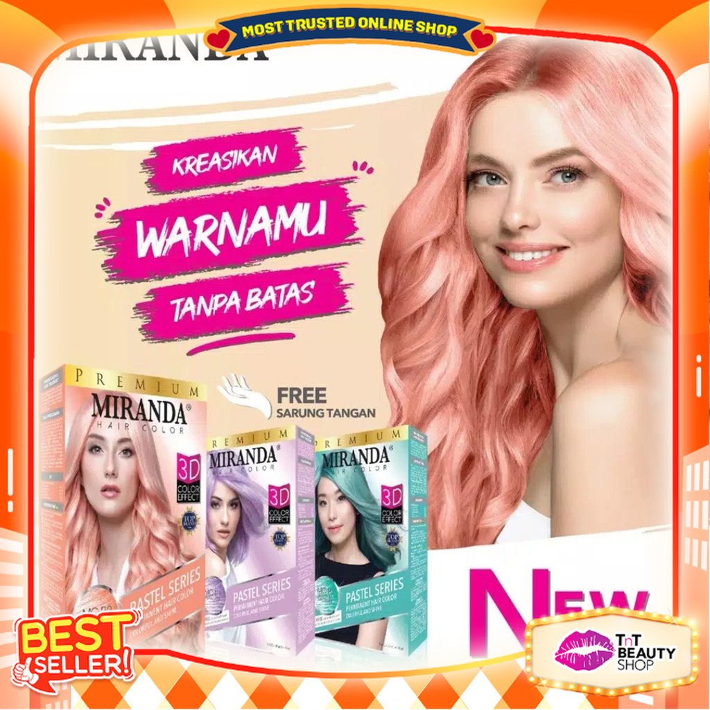 Nuz Miranda Permanent Hair Color Pastel Series Hair Dye Blue
