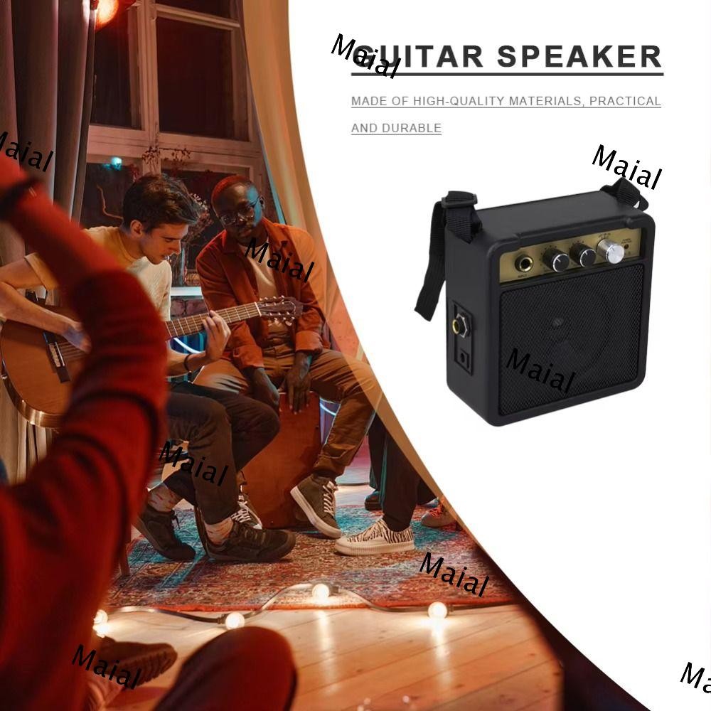 MAIAL Guitar Amp Speaker, Lowpower Consumption Adjustable volume