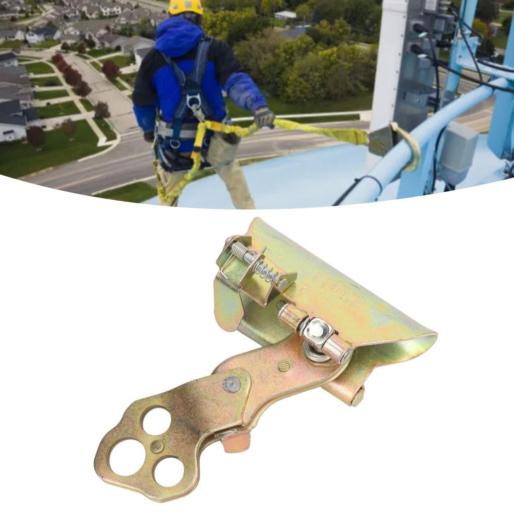 Tominihouse Climbing Rope Grab Safety Self Locking Galvanized Steel ...