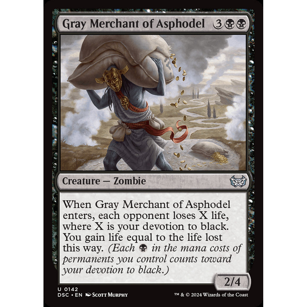 Gray Merchant of Asphodel [Duskmourn: House of Horror Commander ...