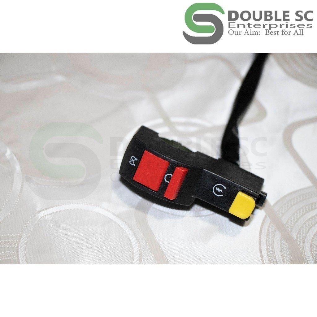 Universal Motorcycle Starter Clamp Kill Switch On/Off Handle Switch ...