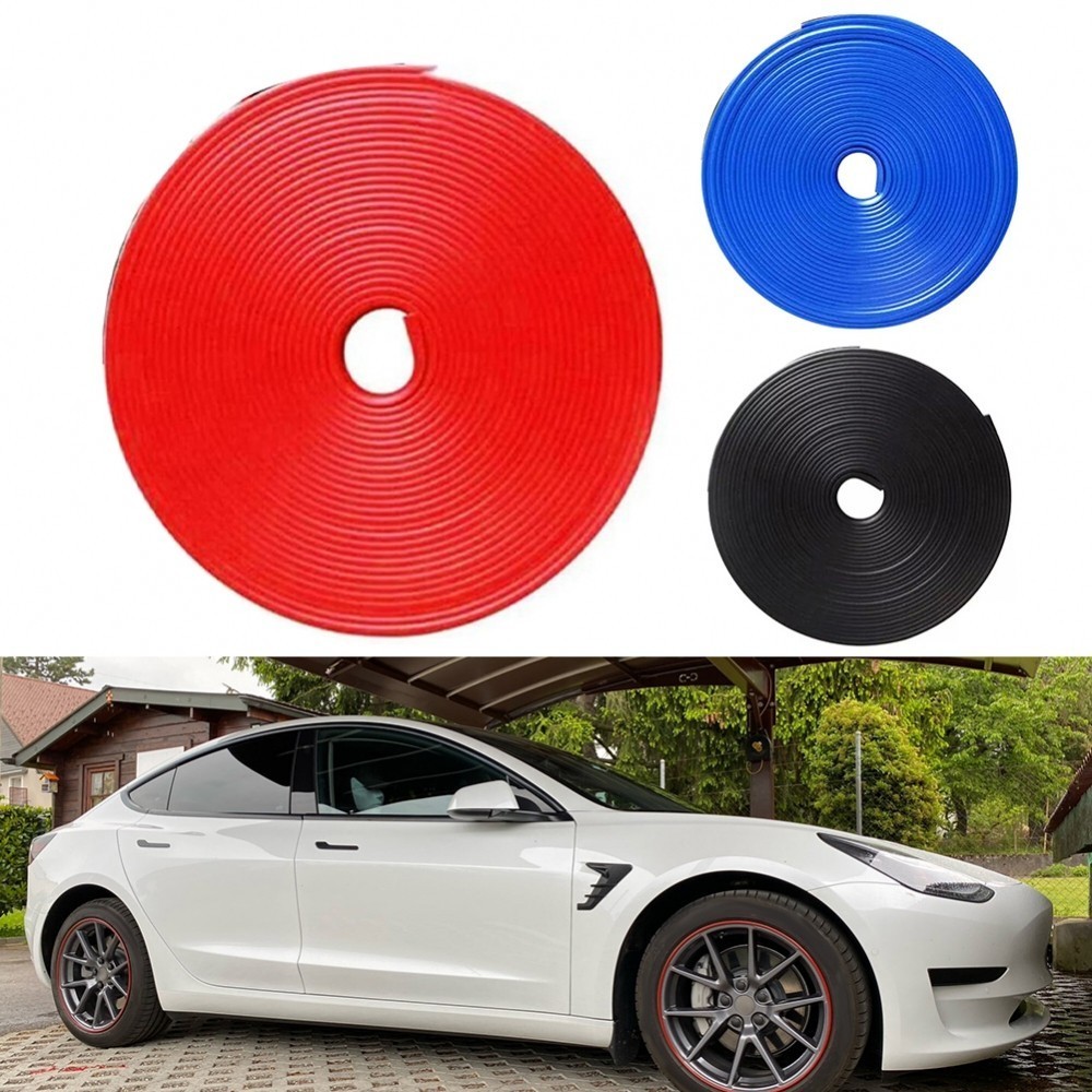 Car Rim Protect Strip Multipurpose Sporty Elegance Design Aesthetic