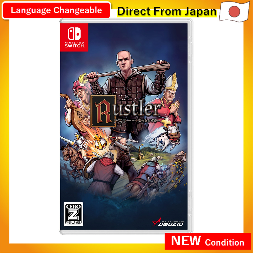 [Brand new][Playable in English] Rustler ~Medieval Rogue~ Switch [CERO ...