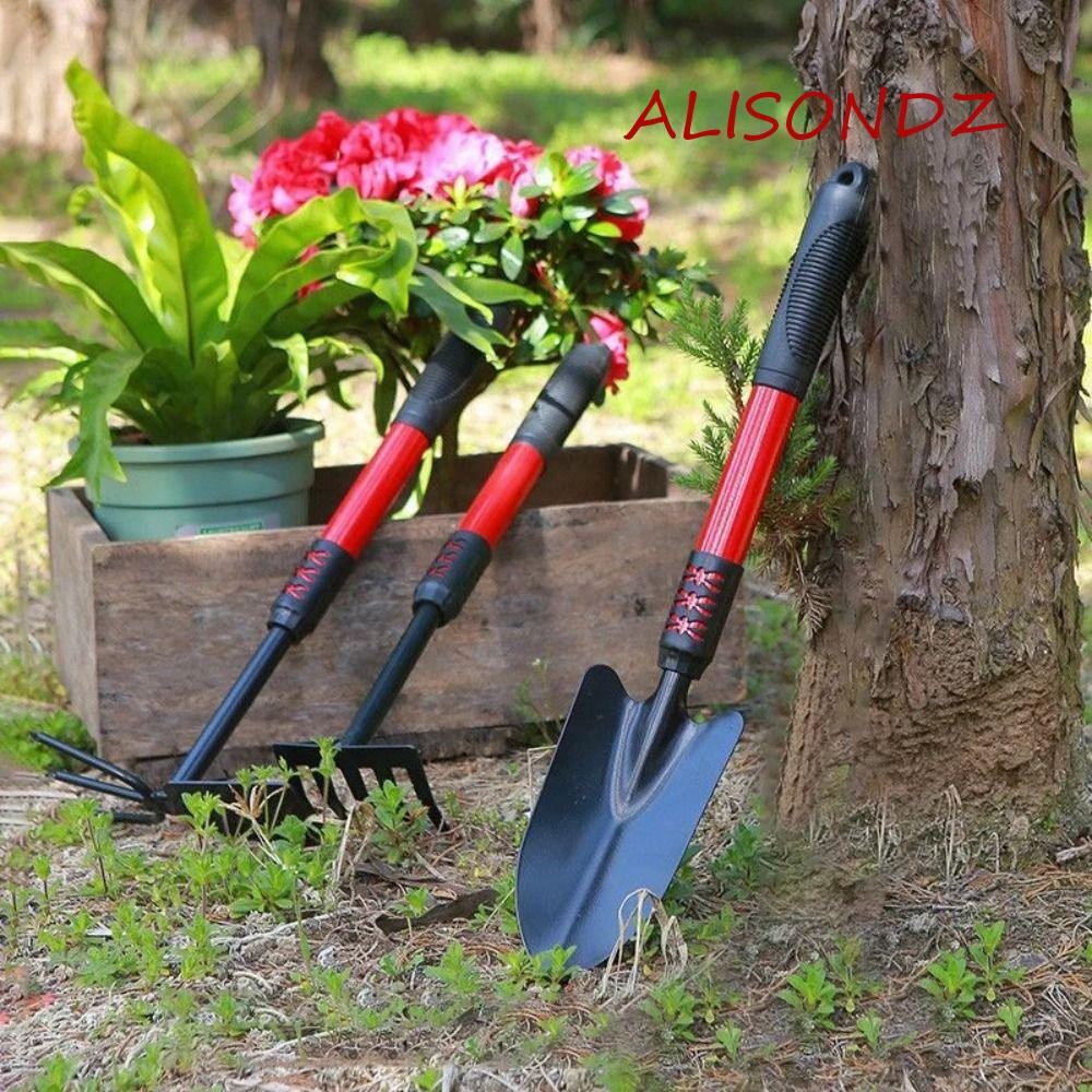 ALISONDZ Garden Tool Set, With Ergonomic Handle Digging Gardening Spade