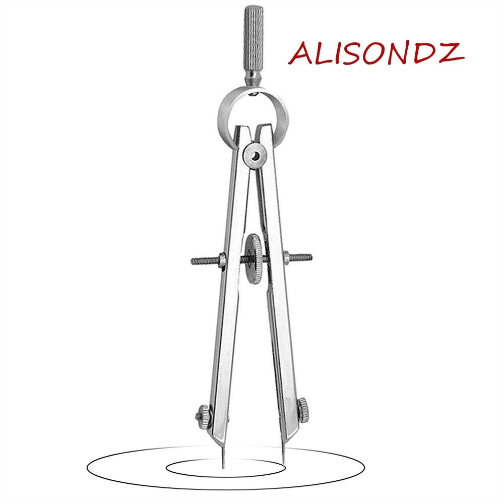 ALISONDZ Math Compass Silver Professional Bow Divider with Lock