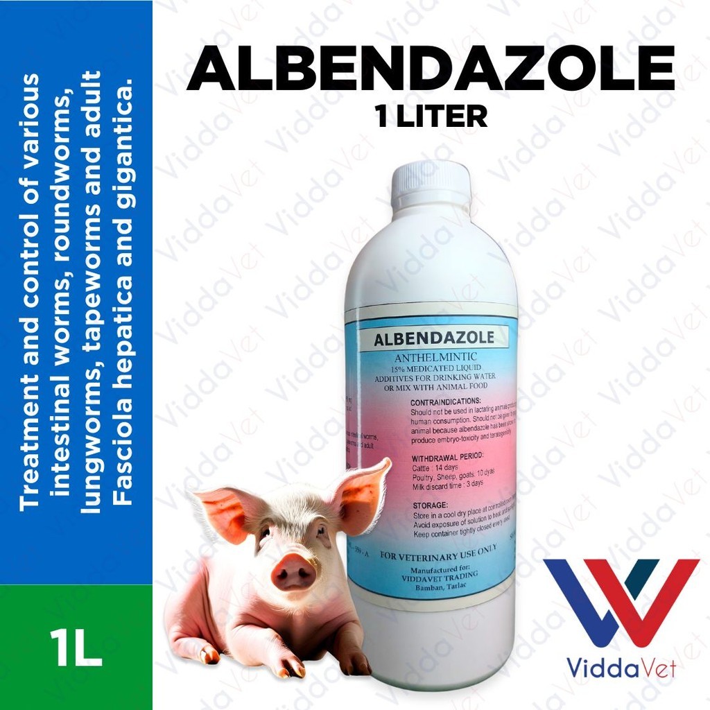 View of Albendazole 1L treatment for pet owners to keep their pets free from ...