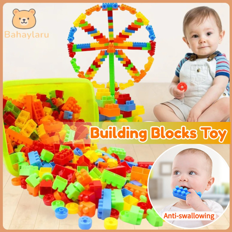 416PCS Building Blocks Toy DIY Creative Large Particle Building Block ...