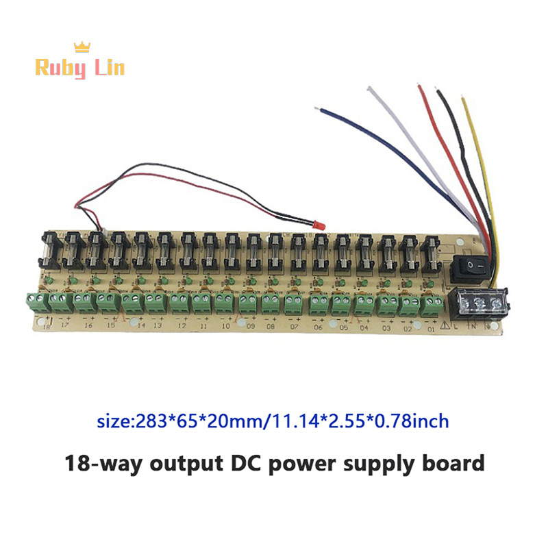 Ruby Lin High Quality PCB Board Terminal 9/18-way Monitoring Power ...