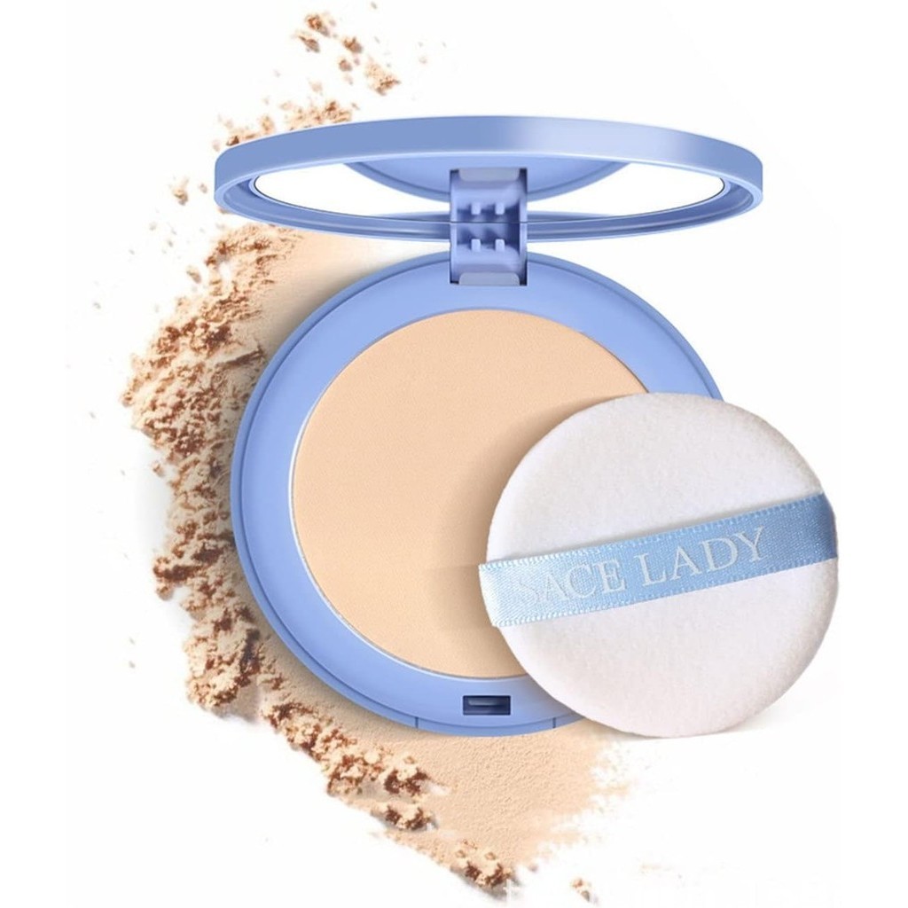 YTHEE oil control surface powder pressing, silk soft mist powder cake ...
