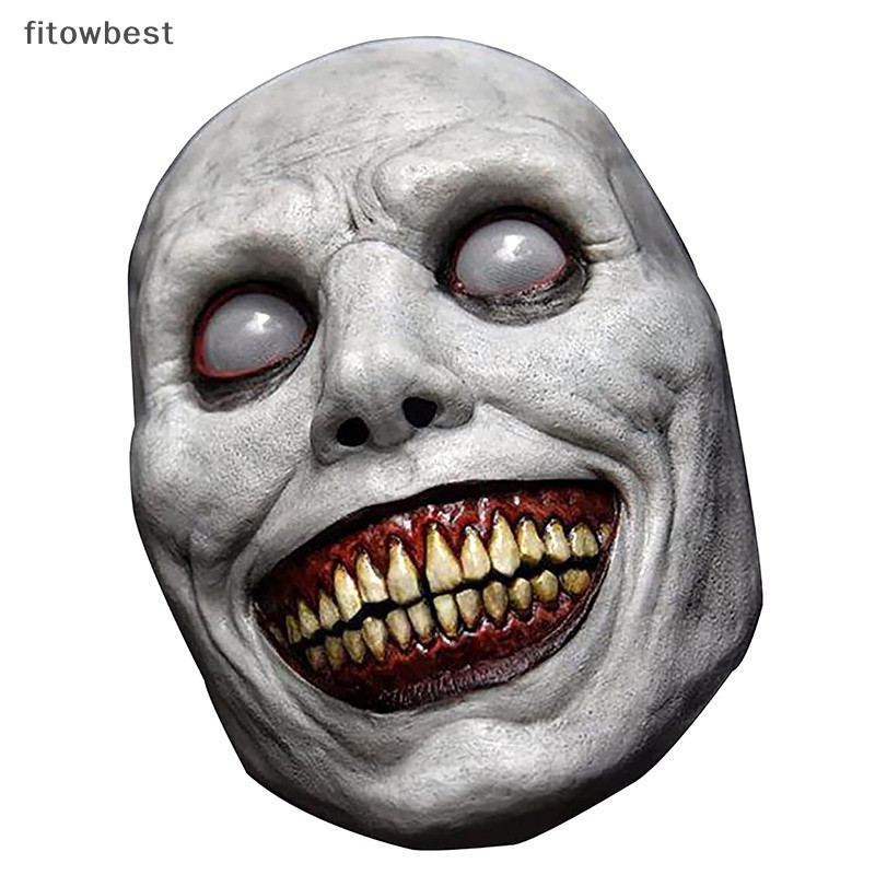 Fbph Horror The Exorcist Smiling Face Demon Mask Cosplay Evil Creepy ...
