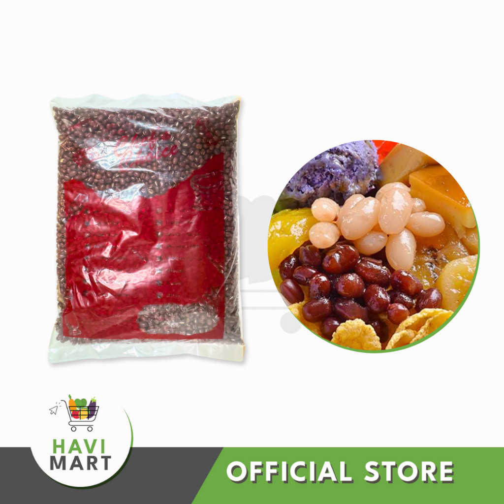 Havi Shop Red Monggo Mung Beans 250g 500g 1kg Chef S Choice Baking Cooking Halo Halo Ginataan