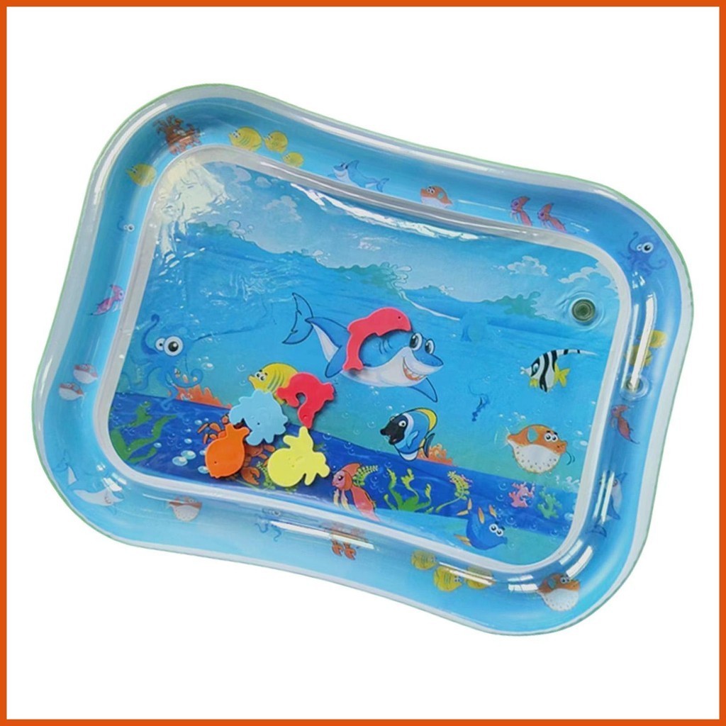Baby Water Mat SeaThemed Fish Water Playmat PVC Pad Children's Water