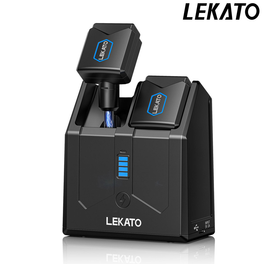 LEKATO WS-50 5,8 Ghz Wireless Guitar System Drahtlose Audio Elektrische Gitarre Senr Empfänger 4 Kanäle Reichweite