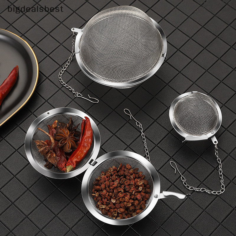 BDB Stainless Tea Infuser Sphere Locking Spice Tea Ball Strainer ...