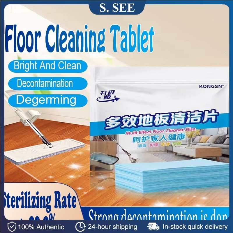 Drag Floor Cleaning Tablets with Disinfection Aroma Stain Removal ...