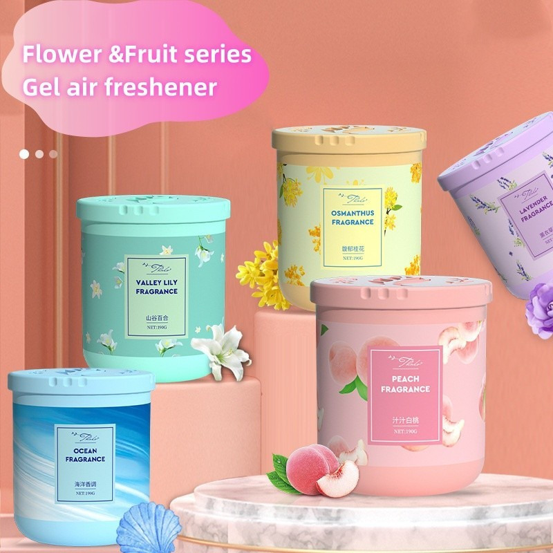 190g Air Freshener Bathroom Lasting Fragrance Natural Solid Balm ...