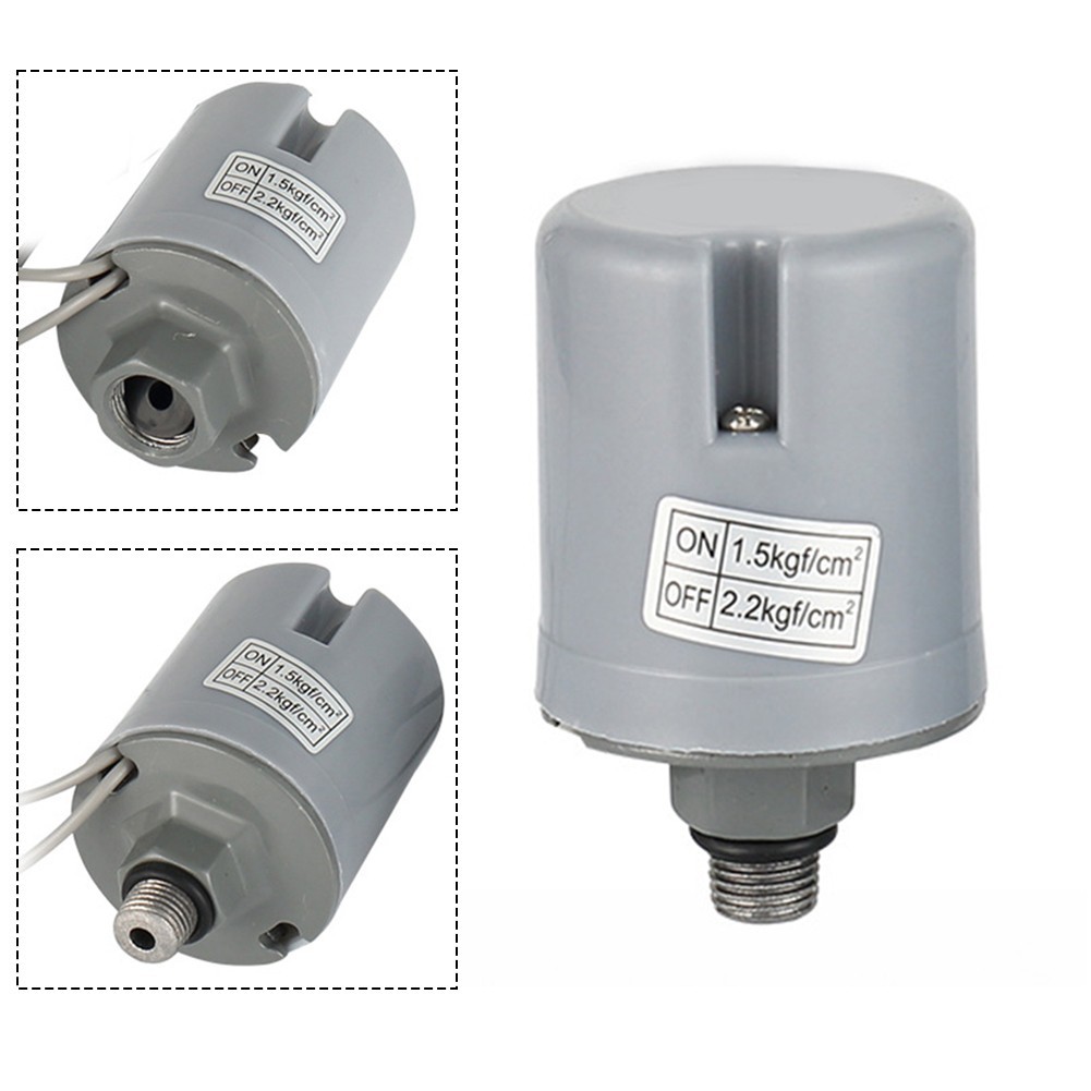 Automatic Water Pump Pressure Switch 1.8~2.6bar – Adjustable Round Controller For Major Pump Brands