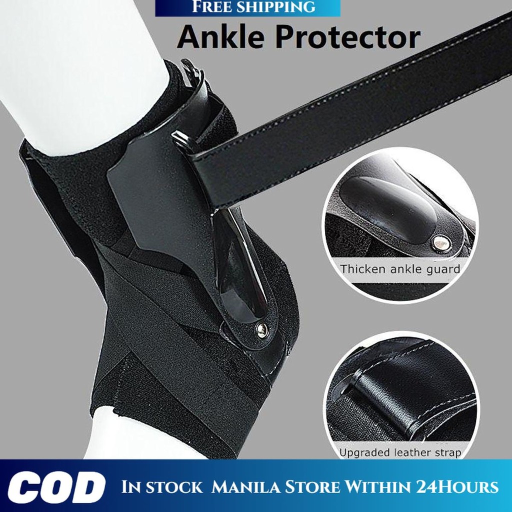 Ankle Support Protection Elastic Ankle Stabilizer Strap Adjustable ...
