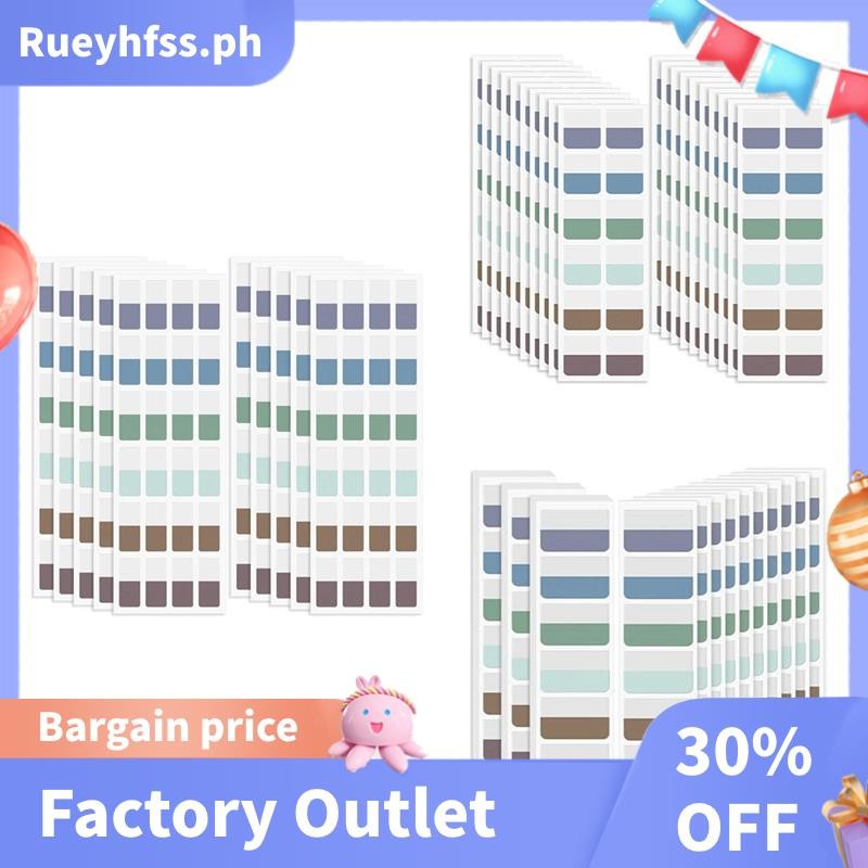 Excellent Sticky Index Tabs Multicolor Self-Adhesive Book Tabs Writable ...