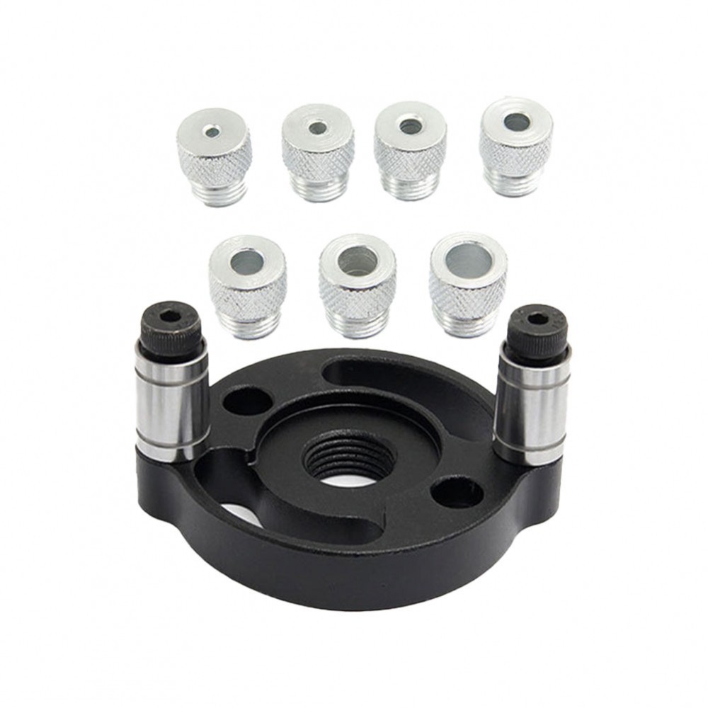 Automatic Centering Pin Clamp Set with 7 Drill Sleeves for Wood ...