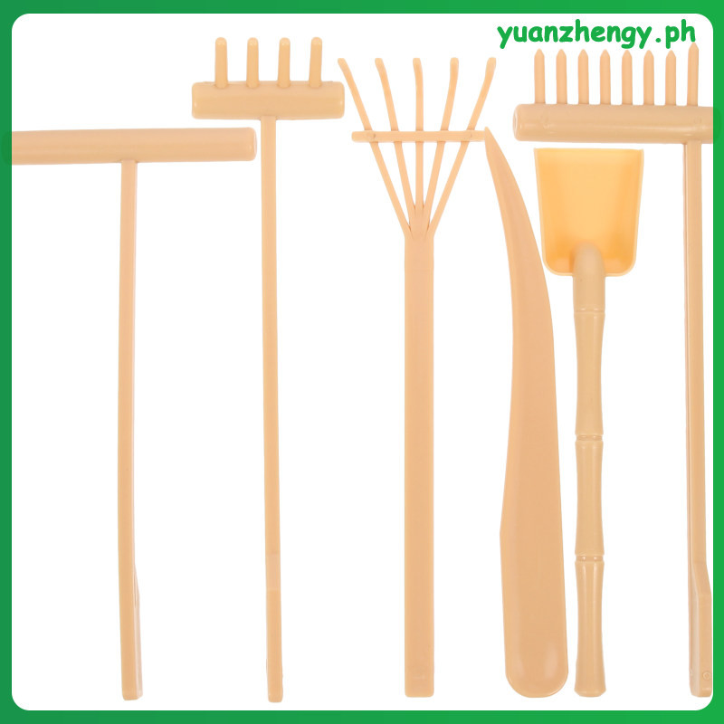 Beach Zen Garden for Desk Sand Kit Table Rake Rakes Plastic Crafts