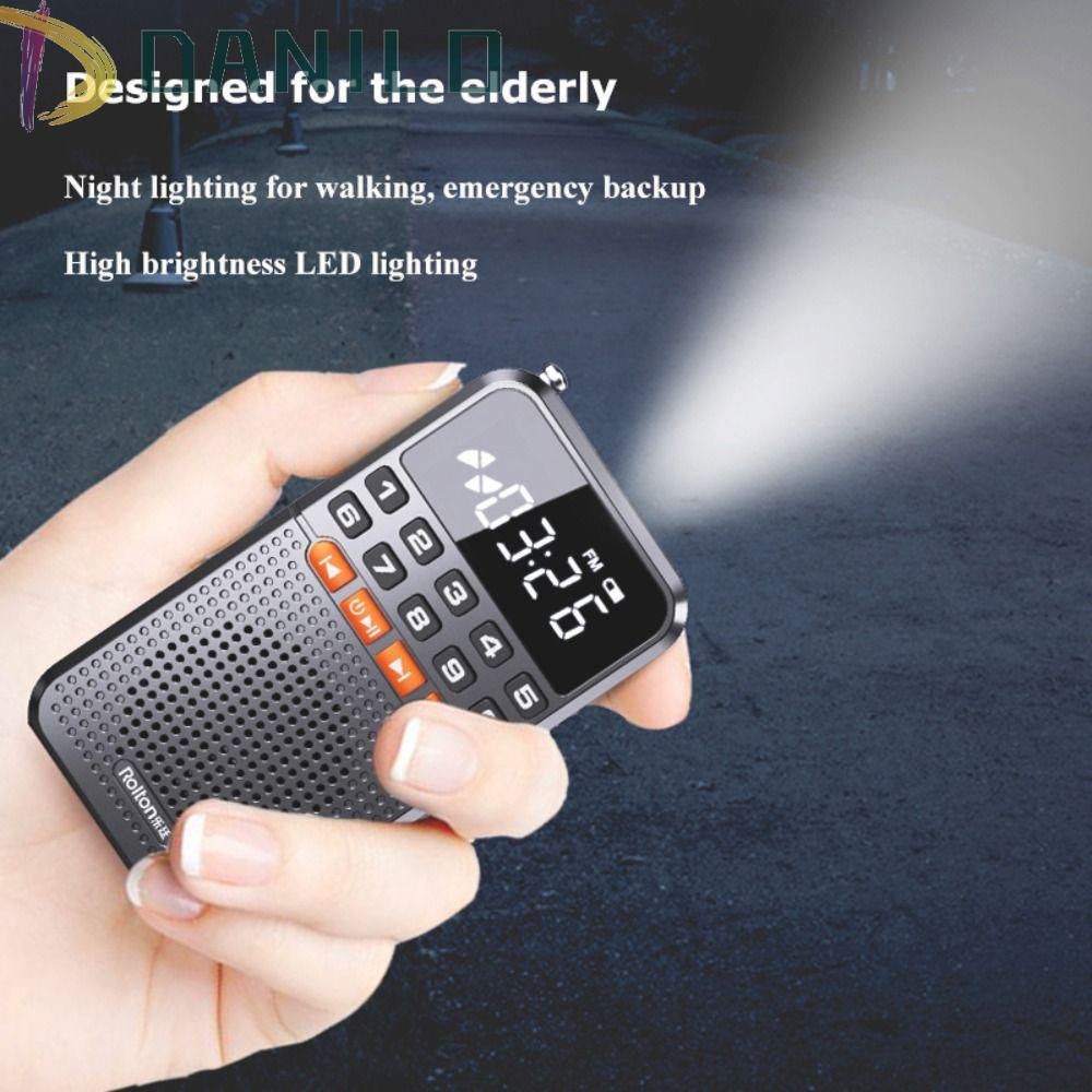 DANILO1 Mini Bluetooth Speaker, AM/FM Portable Radio Pocket Radio