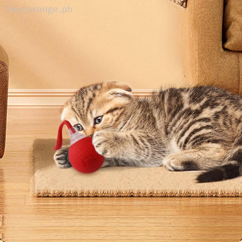 [Becourange] Interactive Cat Toys Ball Auto Electric Rolling Ball Toys