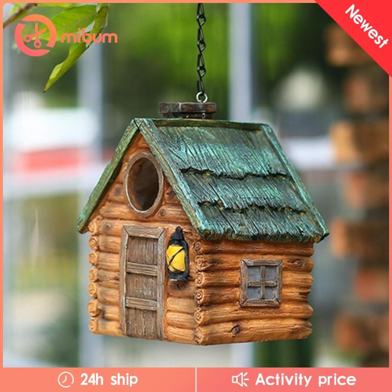 [Mibum] Birds House Hummingbird Nest Bird Nest for Outdoor Courtyard