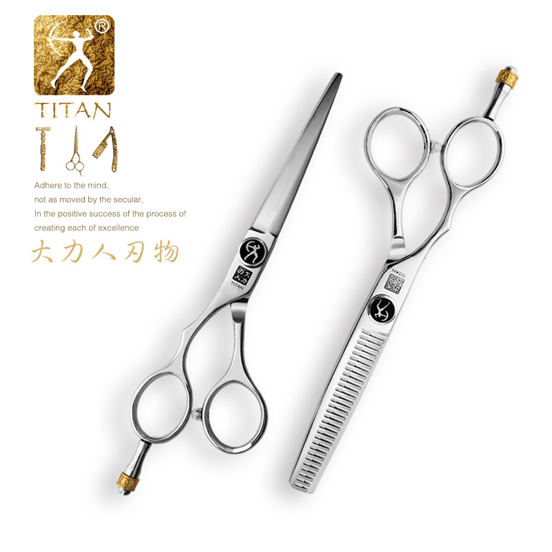 Mighty Man 6.0 inch hair left hand scissors for left-handed hair ...