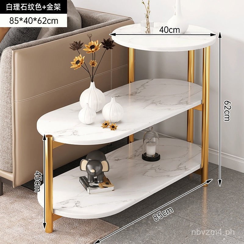 Side Table Storage Rack Movable Sofa Side Cabinet Small Table Corner ...