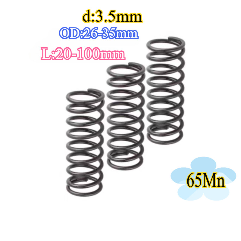 Spring compression spring buffer soft return spring steel material ...