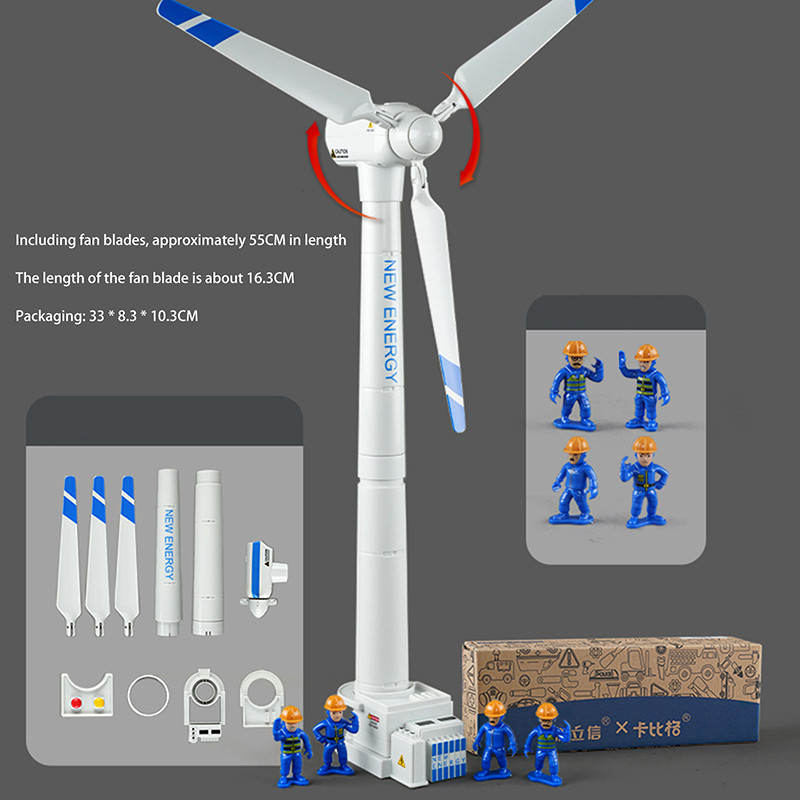 Warm 1 Set Wind Turbine Model Large Wind Turbine Model Simulation ...