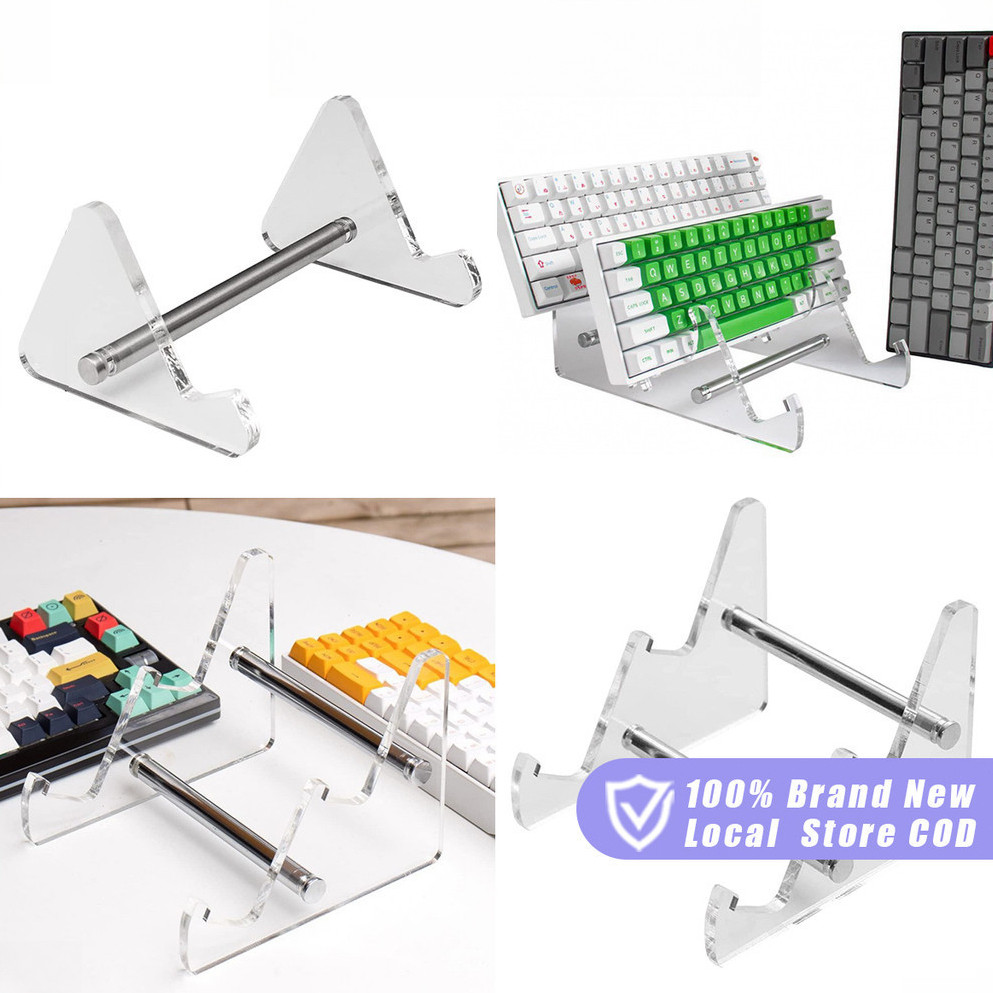 1Tier Mechanical Keyboard Stand Transparent Acrylic Gaming Keyboard ...