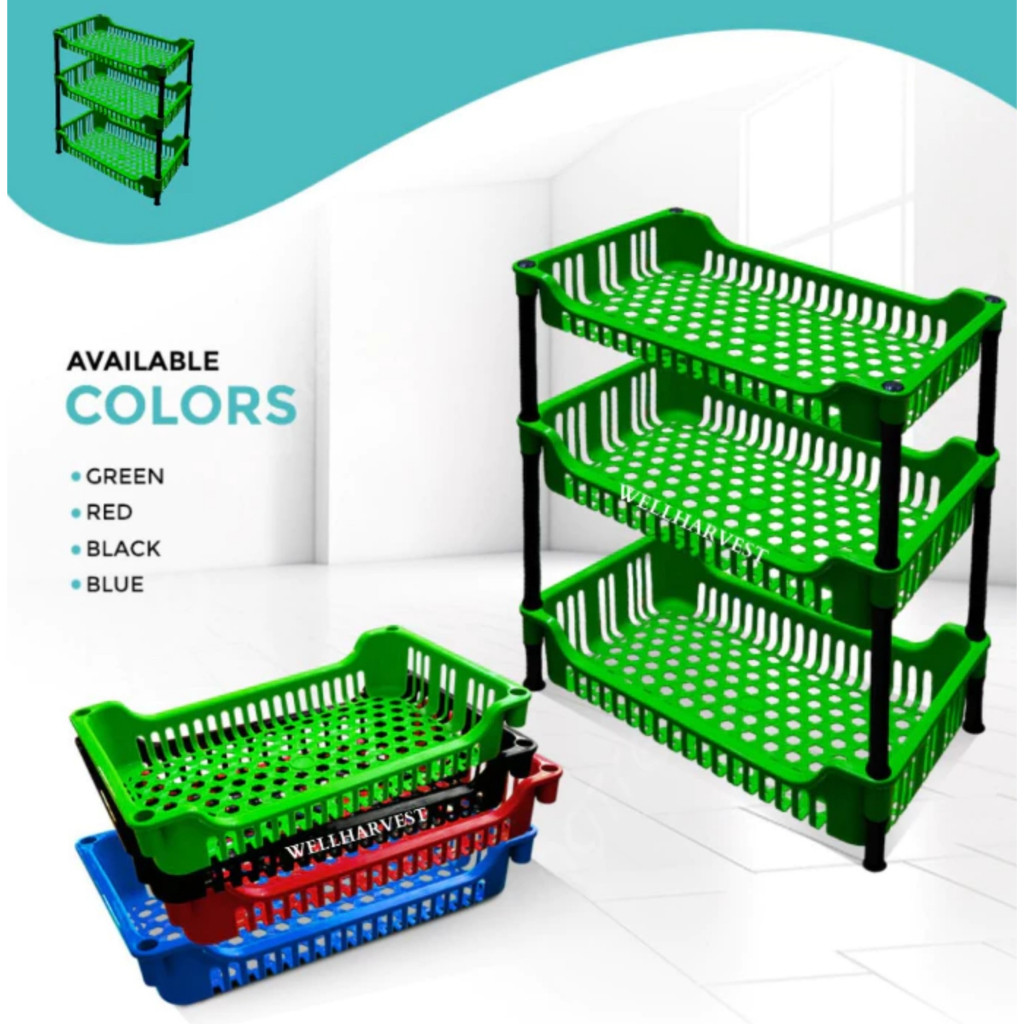Sapphire rack 5layers utility rack plastic oeganizer Shoe rack utility ...
