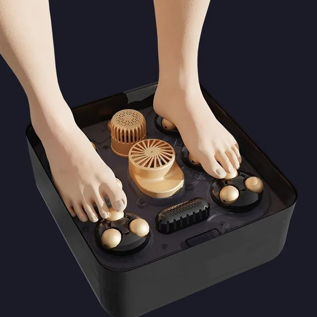 【In Stock】 Foldable Electric Foot Spa Machine with Heater and Bubble ...