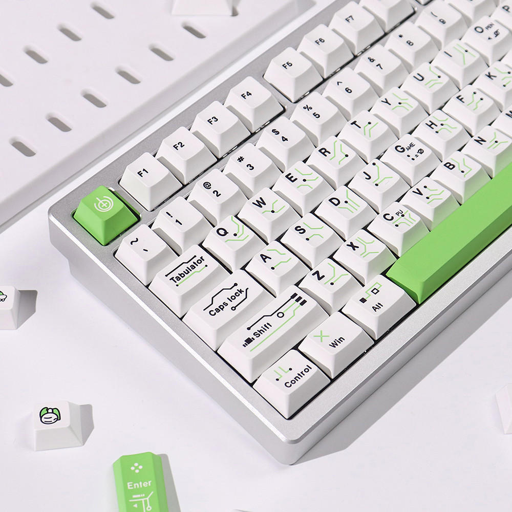 PBT Cherry Profile Chip Keycaps 148Keys/Set Custom Keycaps for Alice ...