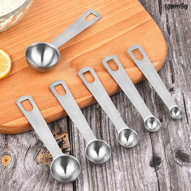 Rugged Stainless Steel Measuring Cups and Spoons Set convenient ...