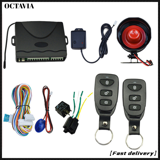 Wireless Car Alarm With Remote Control Anti-Theft Jamaica - View #4