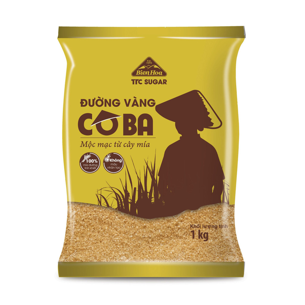 Co Ba Gold Sugar 1kg Pack | Shopee Philippines